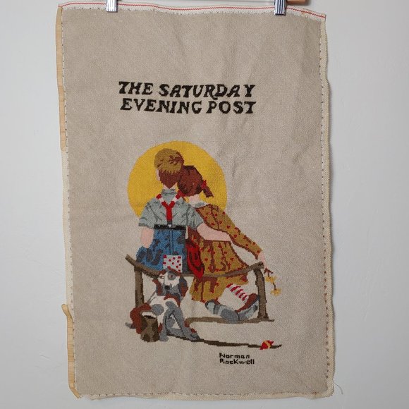 Norman Rockwell Other - Norman Rockwell Saturday Evening Post Cross Stitch